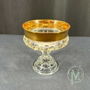 Gold & Glass Compote