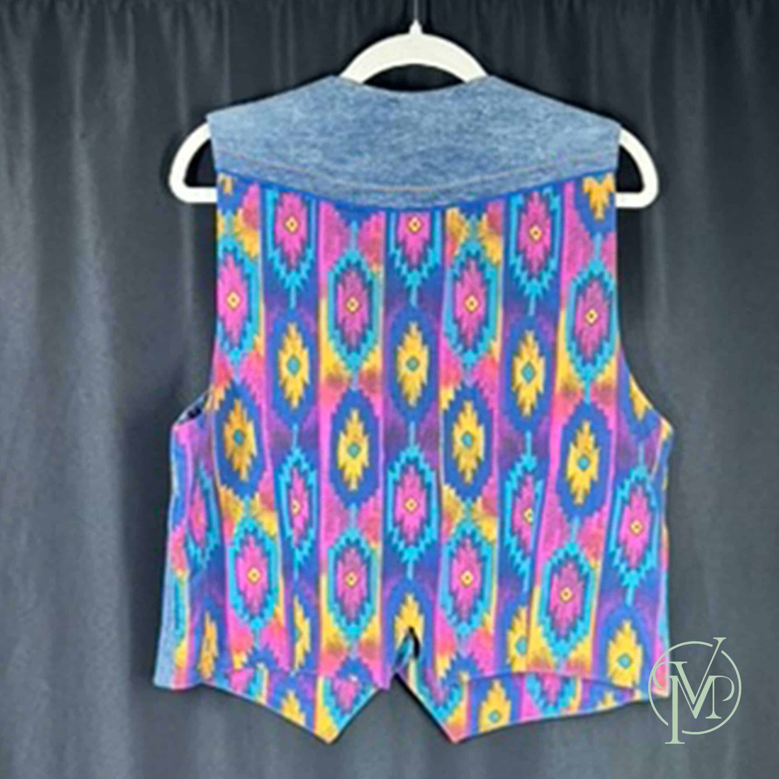 Vtg Denim Vest - Image 2