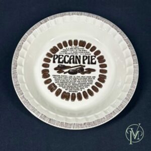 Vintage Pecan Pie Plate
