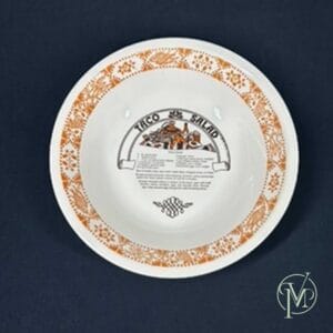 Vintage Taco Salad Bowl
