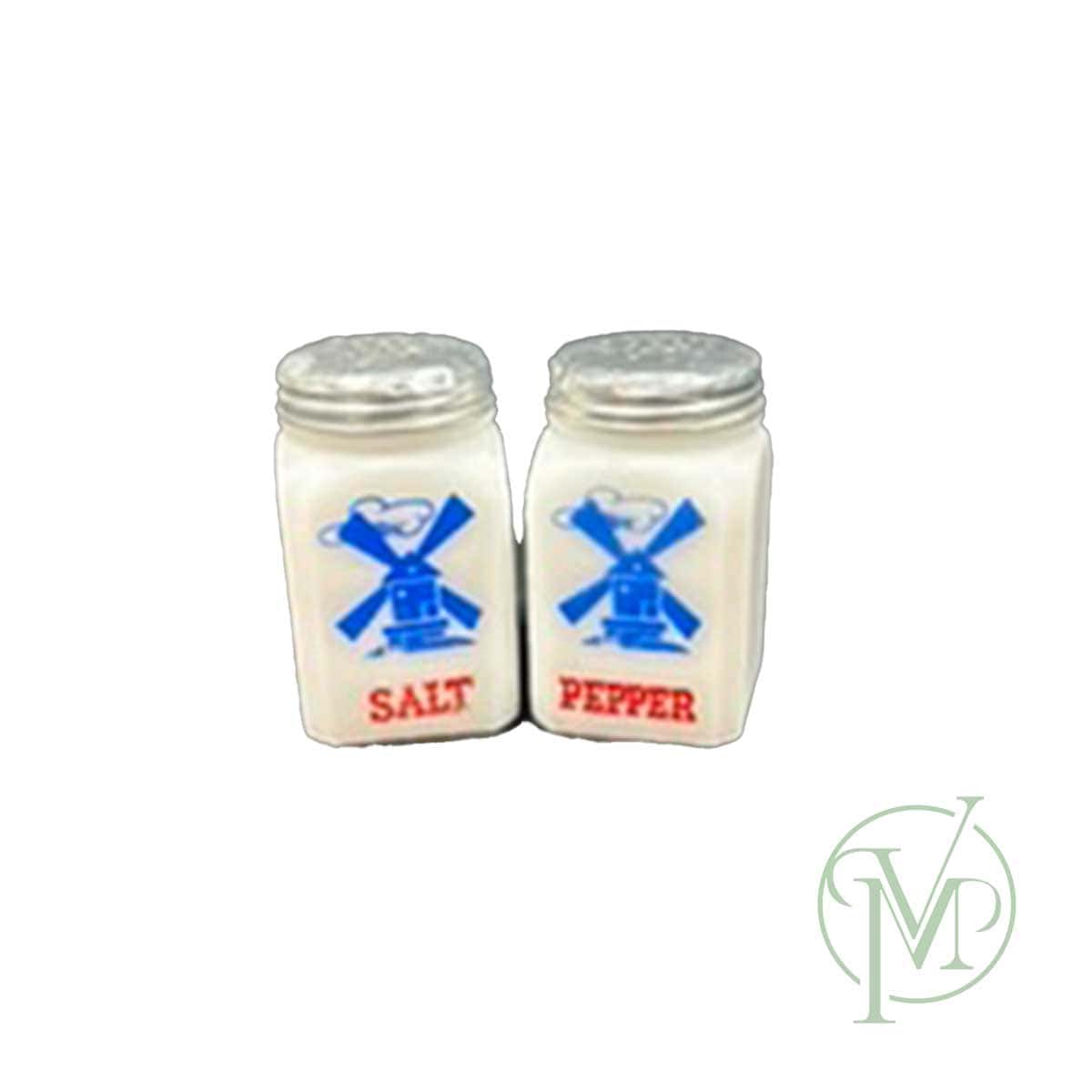 Milk Glass Salt & Pepper
