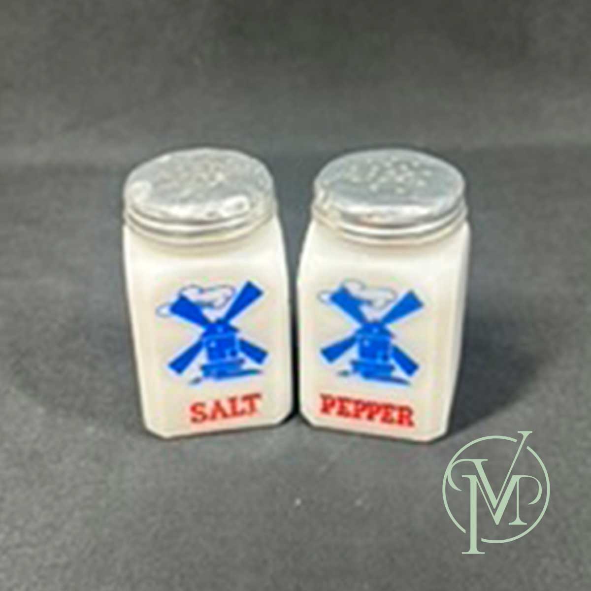 Milk Glass Salt & Pepper - Image 2