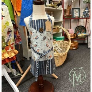 Birds and Bugs Toddler Apron