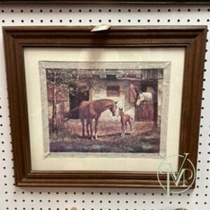 Vintage Equestrian Painting