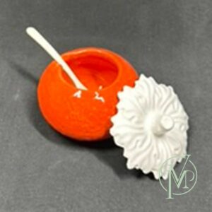 Orange Jelly Dish