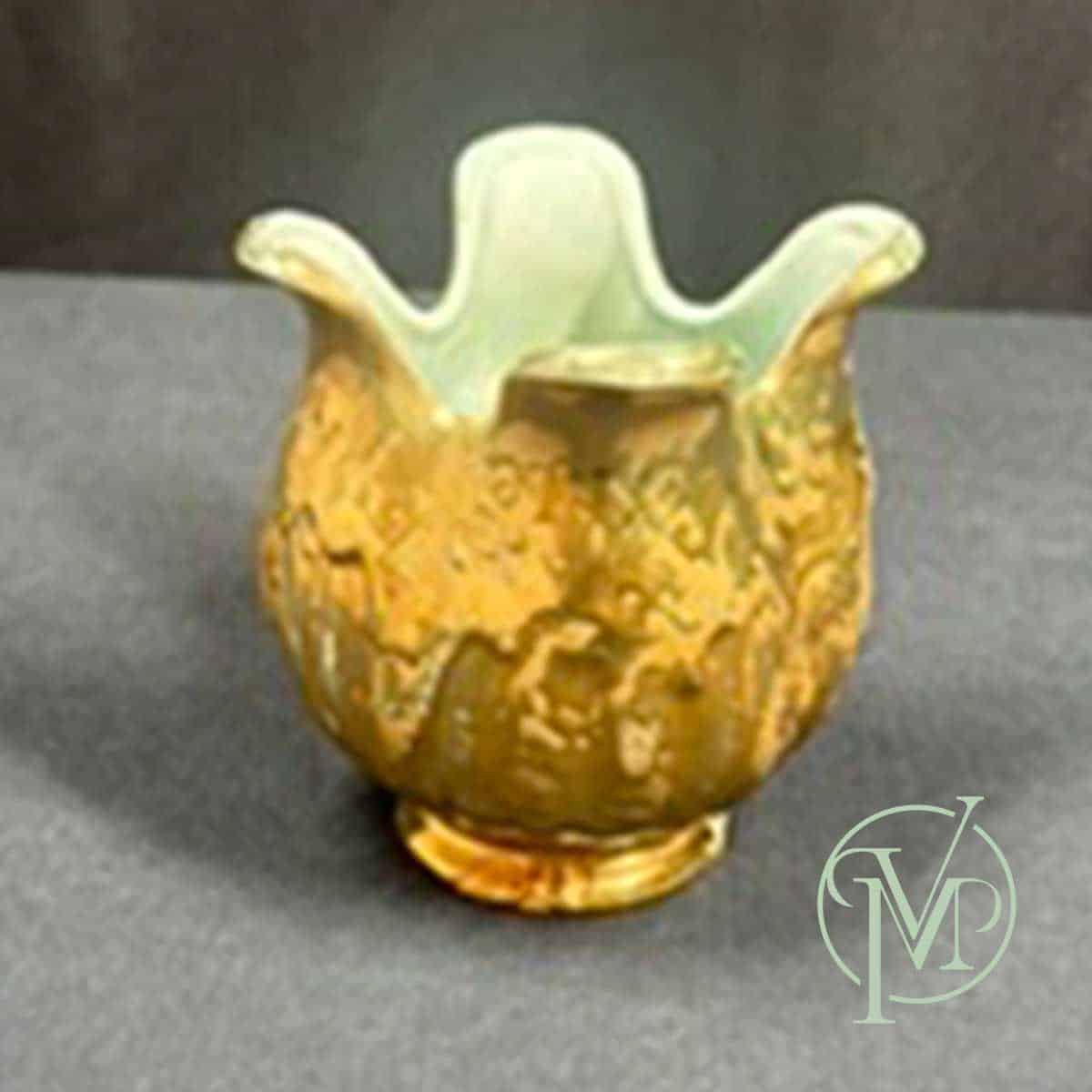 Savoy Weeping 24k Gold Vase - Image 2