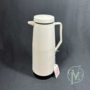 Vintage Black & White Thermos