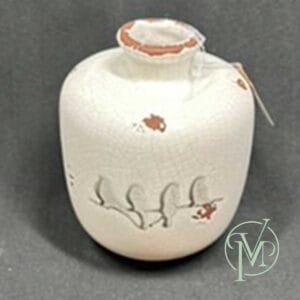 White Bird Pot
