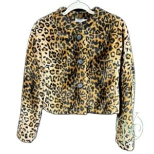 Cheetah Print Blazer