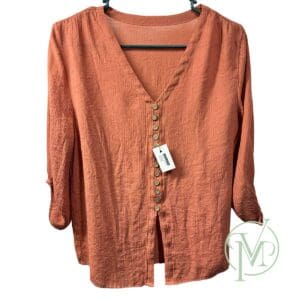 Coral Blouse