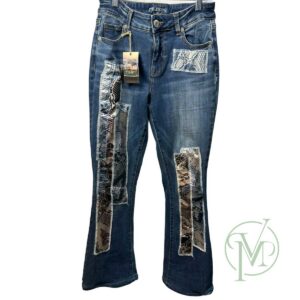 Patch Flare Dark Jeans