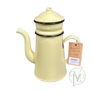 French Enamel Coffee Pot