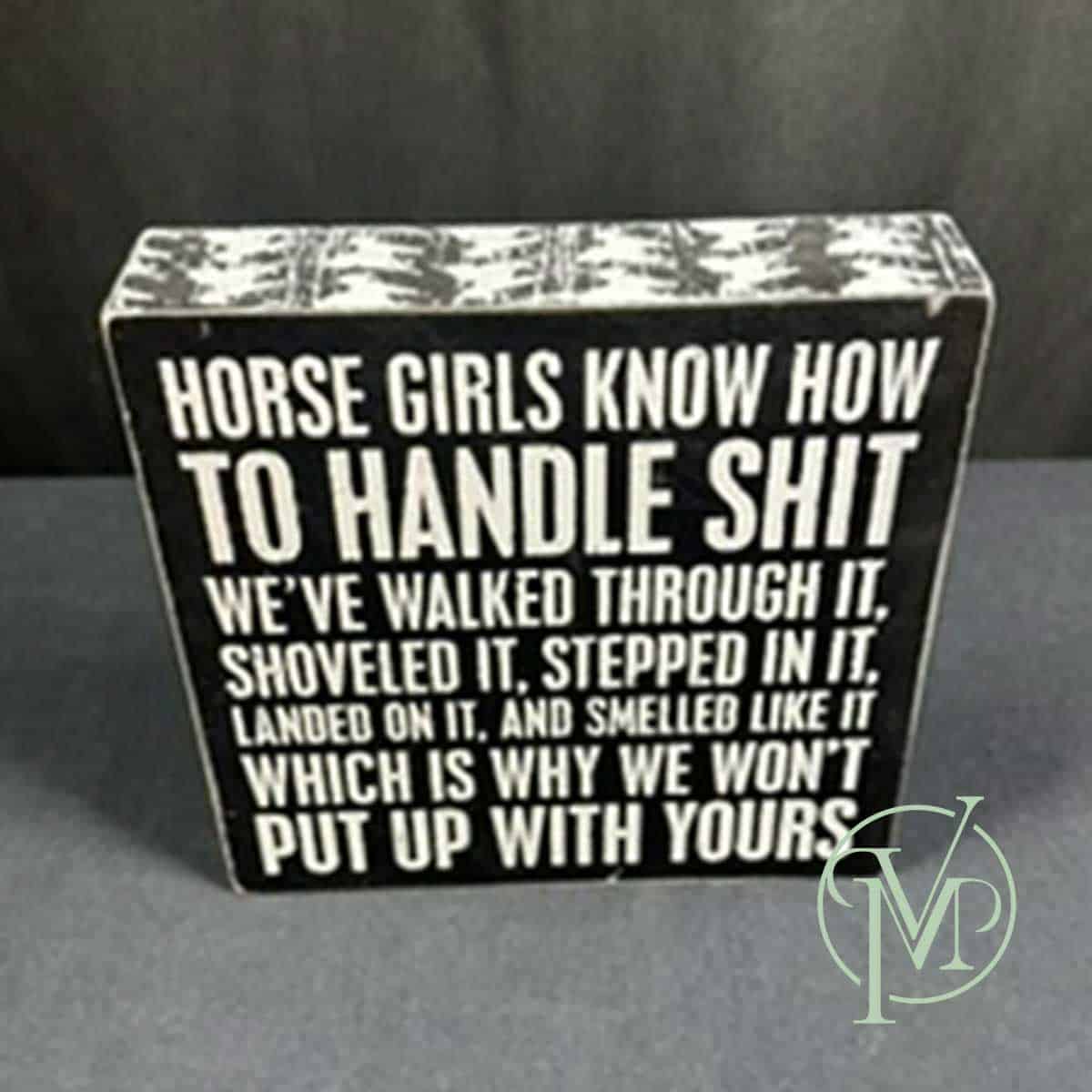 Horse Girl Sign - Image 3