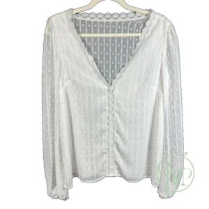Lace Long Sleeve Blouse