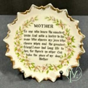 Mother Ceramic Plate