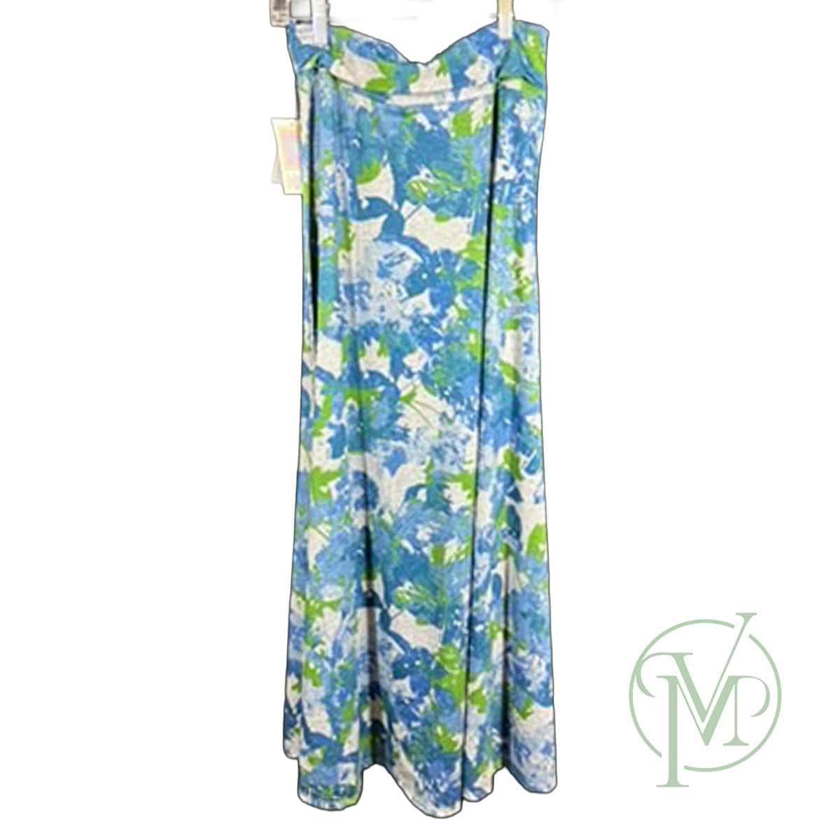Long Skirt New Blue