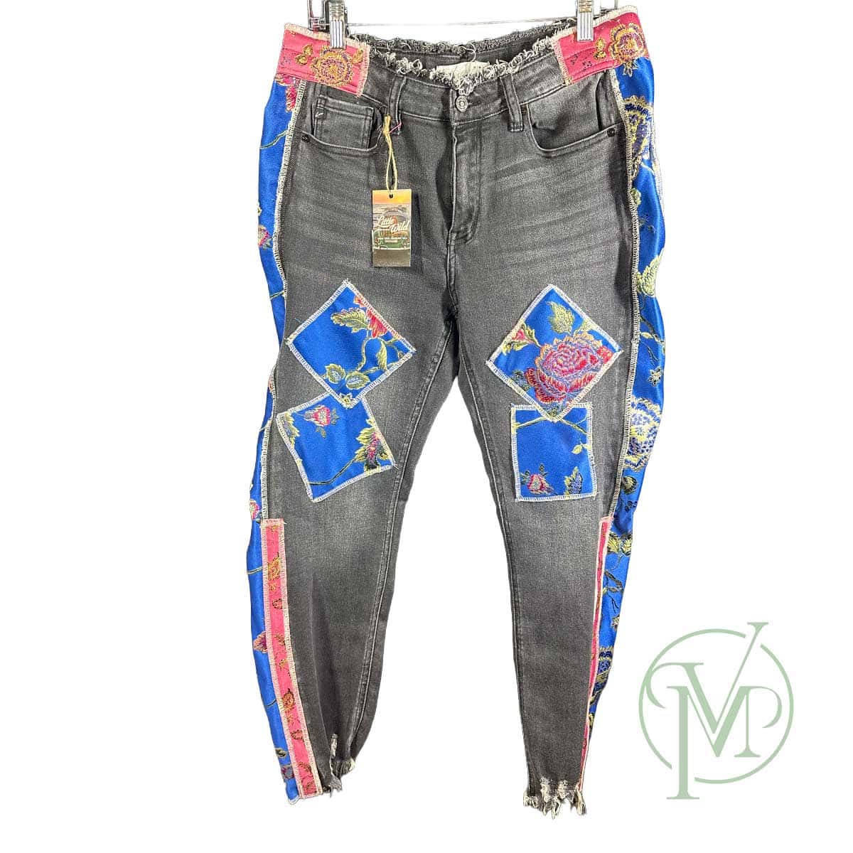 Patch Black Jeans