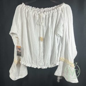 Peasant White Top