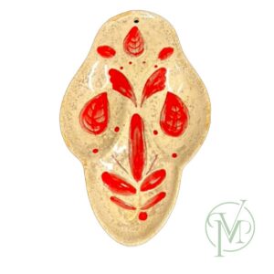 Red Pottery Dish