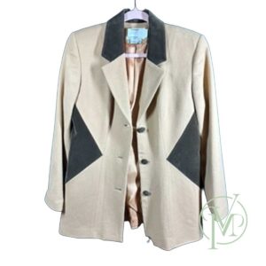 Tan Blazer Velvet