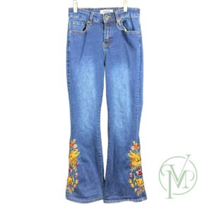 Vintage Jeans Embroidered