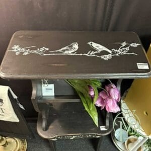 Black Bird Table