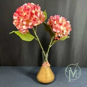 Gold Vase with Floral