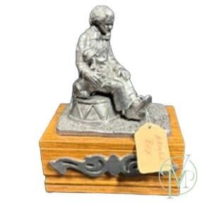Pewter Music Box