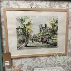 Paris Watercolor B