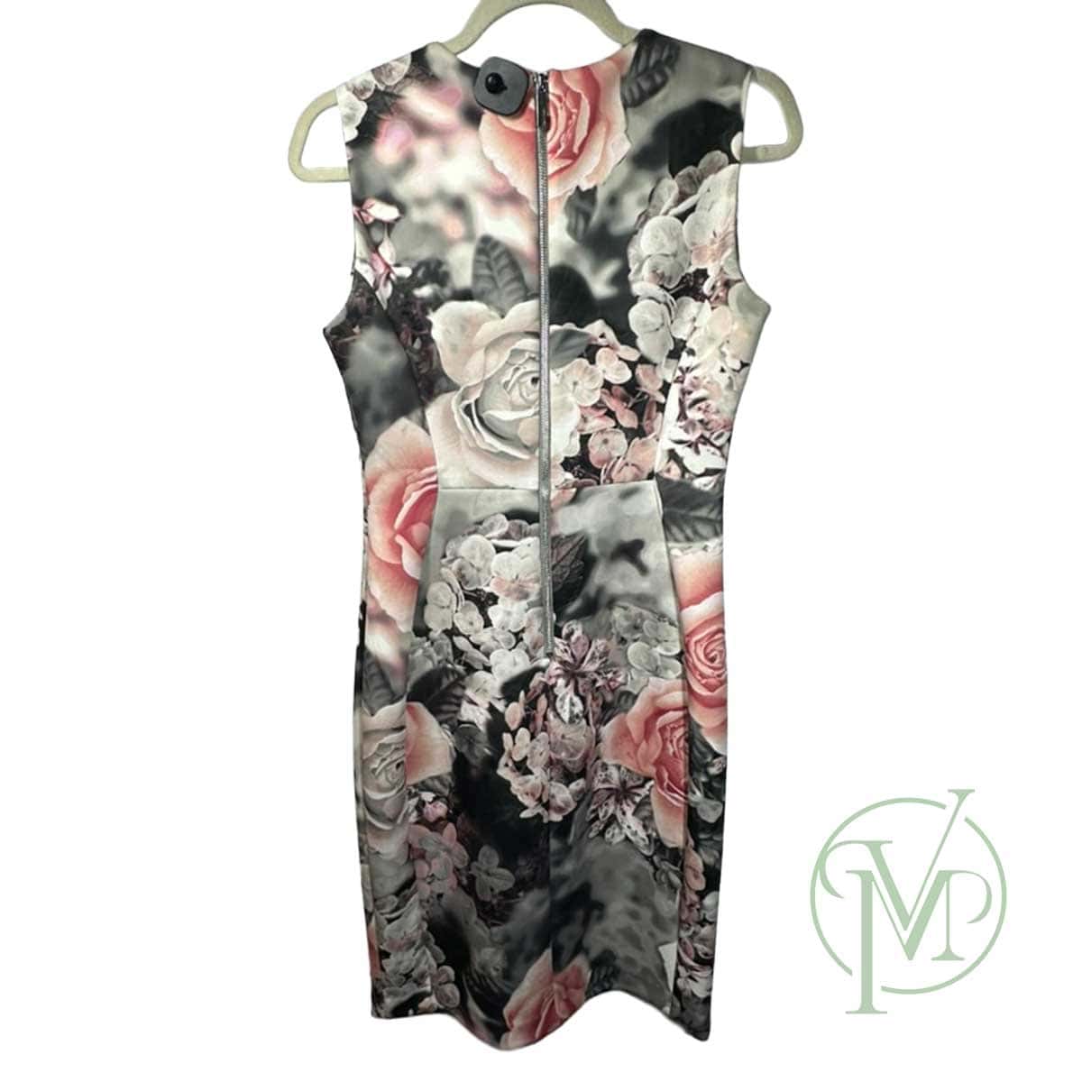 Grey Rose Dress - Image 2