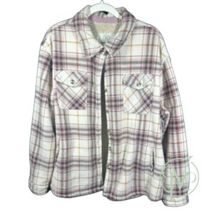 Pink Flannel Shacket