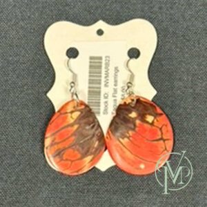 Tagua Flat Earrings