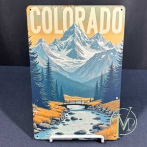 Tin Sign Colorado