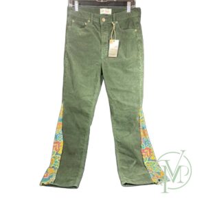 Green Funky Bell Bottoms