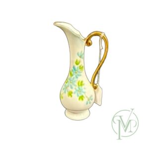 Gold Blue Vase