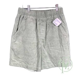 Green Corduroy Shorts