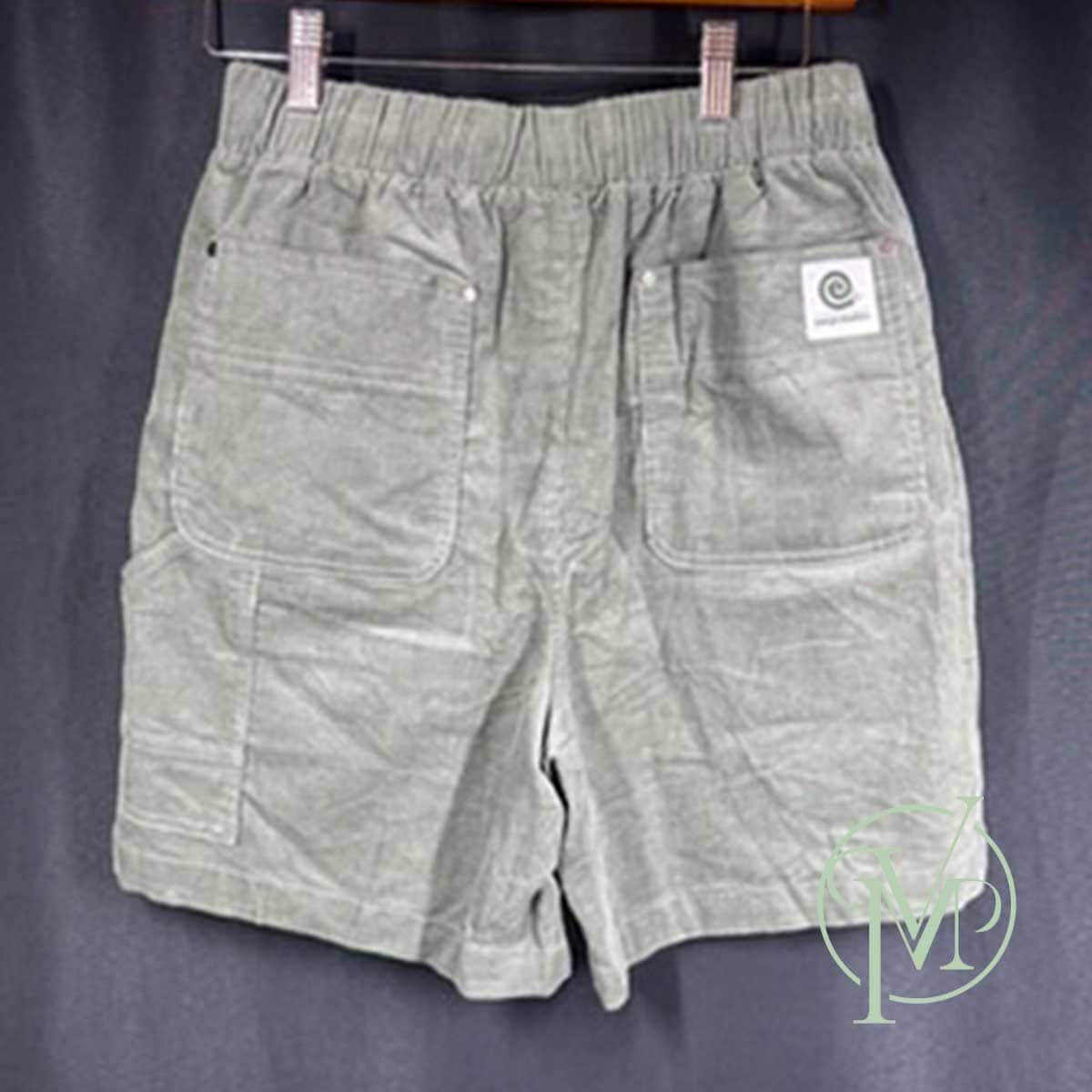 Green Corduroy Shorts - Image 2