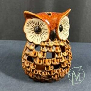 Vtg Owl Luminary