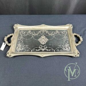 Silver Mirrored Tray