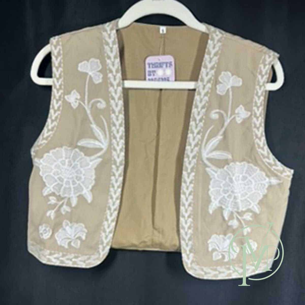 Embroidered Vest